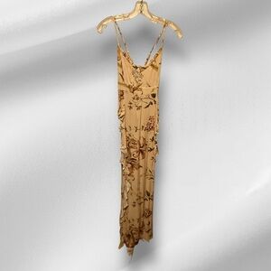 Chaser Floral Maxi Dress nwot